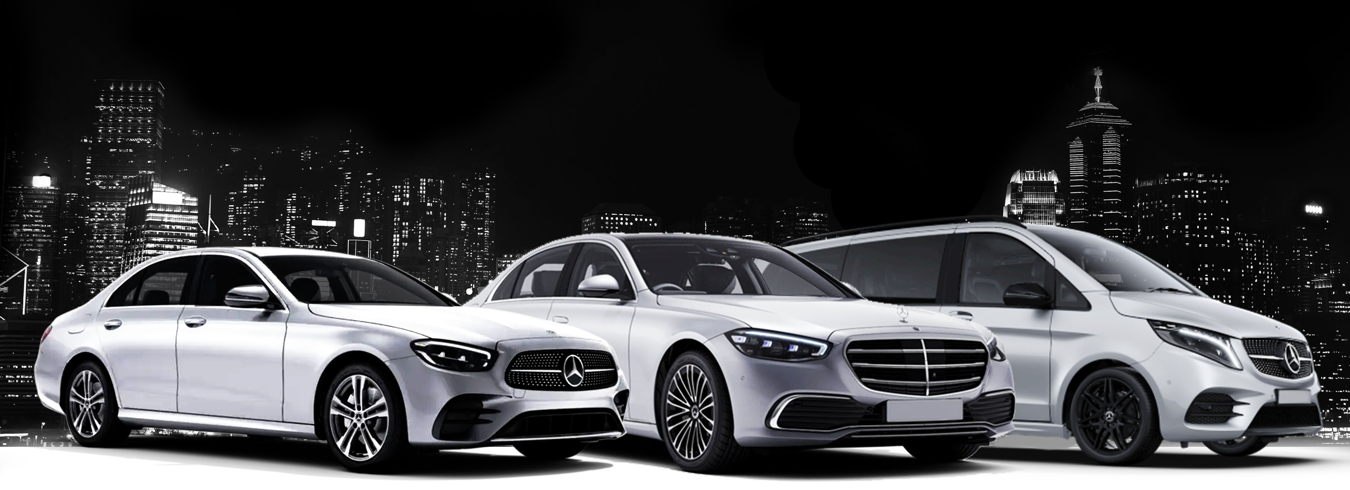 Mercedes E Class and S Class and V Class Vehicles
