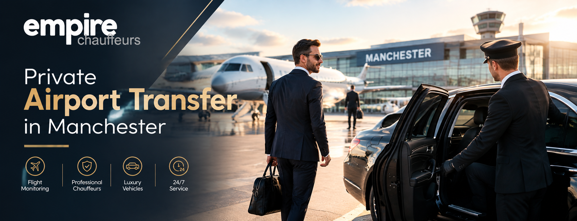 private airport transfer in Manchester